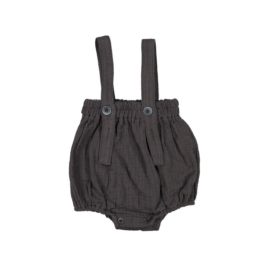 MIMI MARKET rompers Mimi Market Dark Gray Stitch Dungarees