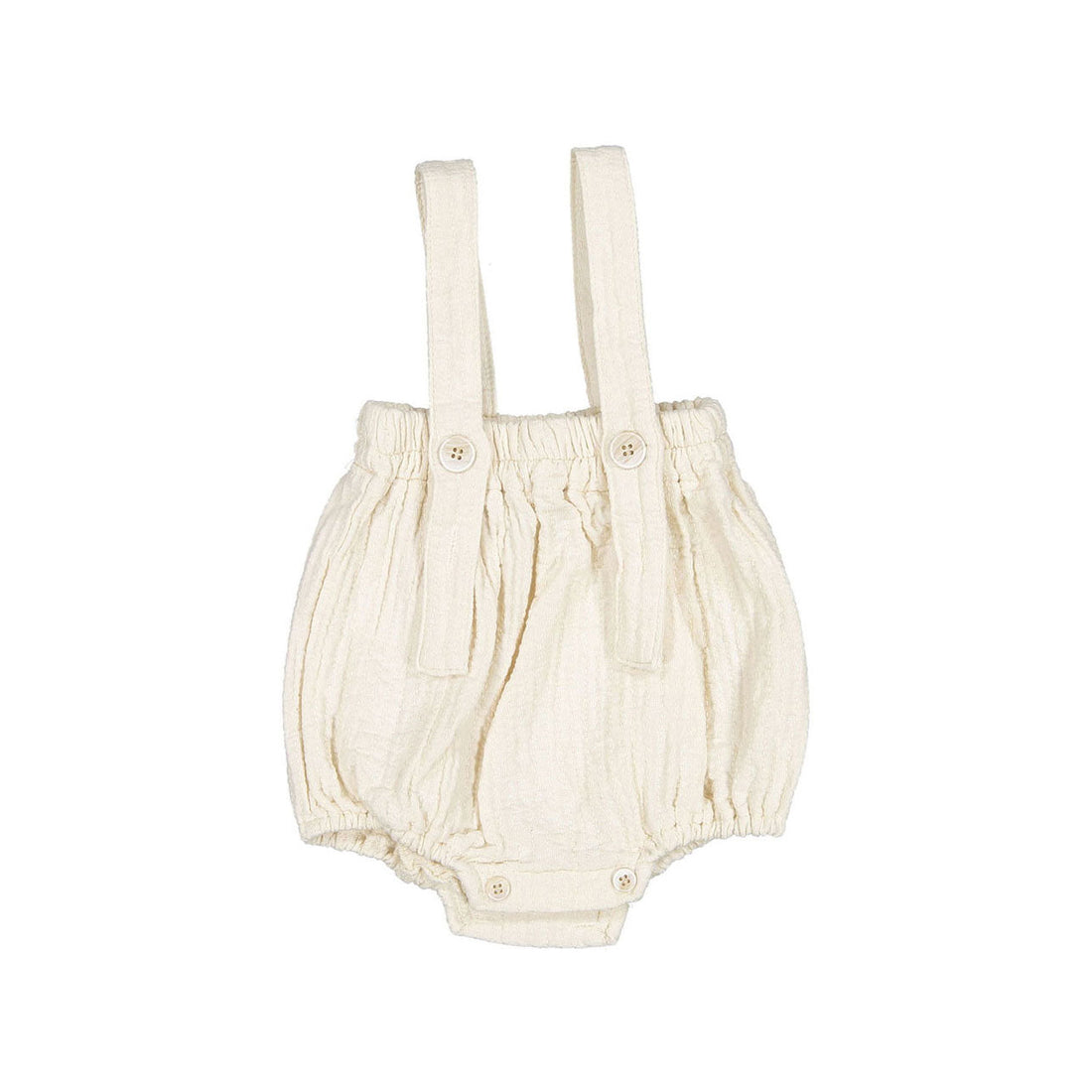 MIMI MARKET rompers Mimi Market Ivory Stitch Dungarees