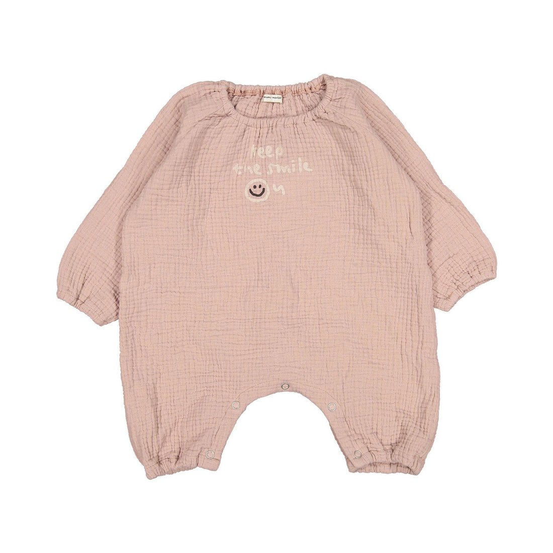 MIMI MARKET rompers Mimi Market Pink Smile Romper