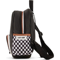 Light Plus Nine Little Miss Mini Backpack Checkered Black