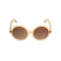 Mini Rodini accessories OS Mini Rodini Round Sunglasses - Beige