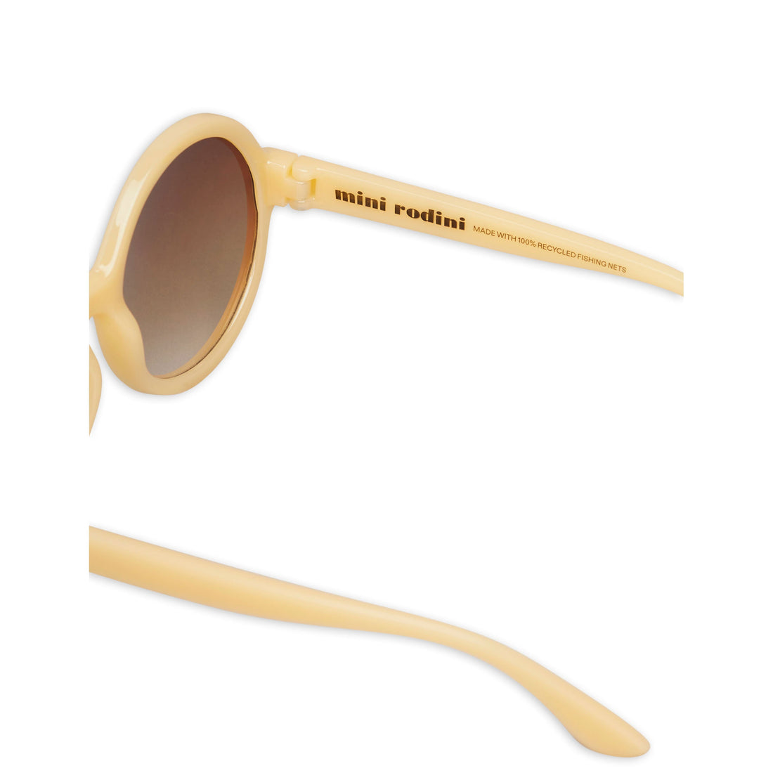 Mini Rodini accessories OS Mini Rodini Round Sunglasses - Beige