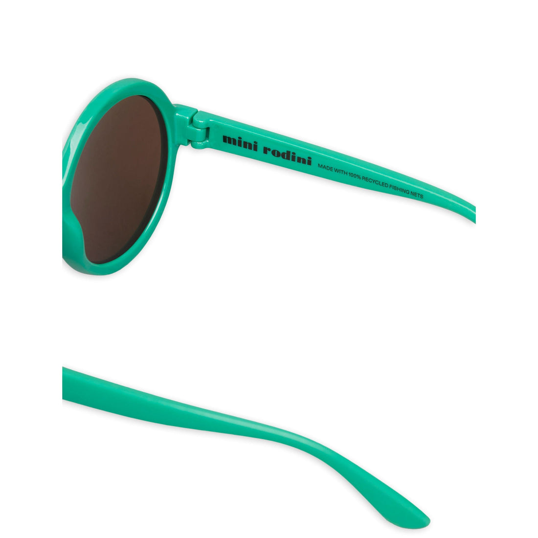 Mini Rodini accessories OS Mini Rodini Round Sunglasses - Green