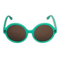 Mini Rodini accessories OS Mini Rodini Round Sunglasses - Green