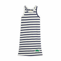 Mini Rodini dresses Mini Rodini Lizard Patch Tank Dress