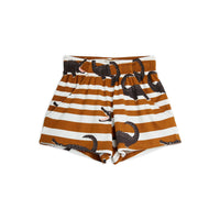 Mini Rodini Shorts Mini Rodini Crocodiles Aop Shorts - Brown
