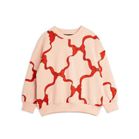 Mini Rodini sweatshirts Mini Rodini Bow Aop Sweatshirt