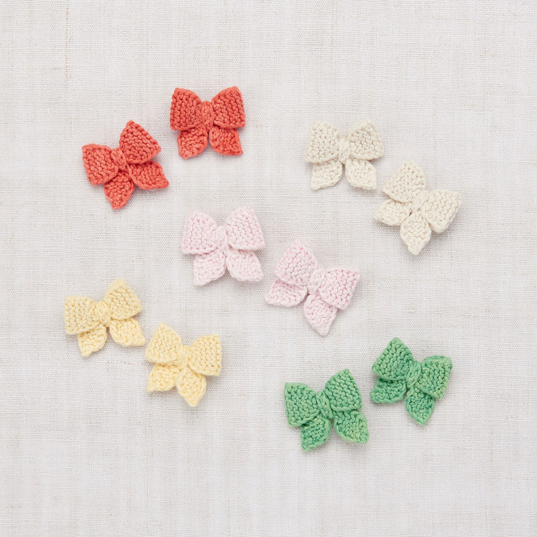 Misha and Puff accessories OS Misha and Puff English Rose Baby Puff Bow Set