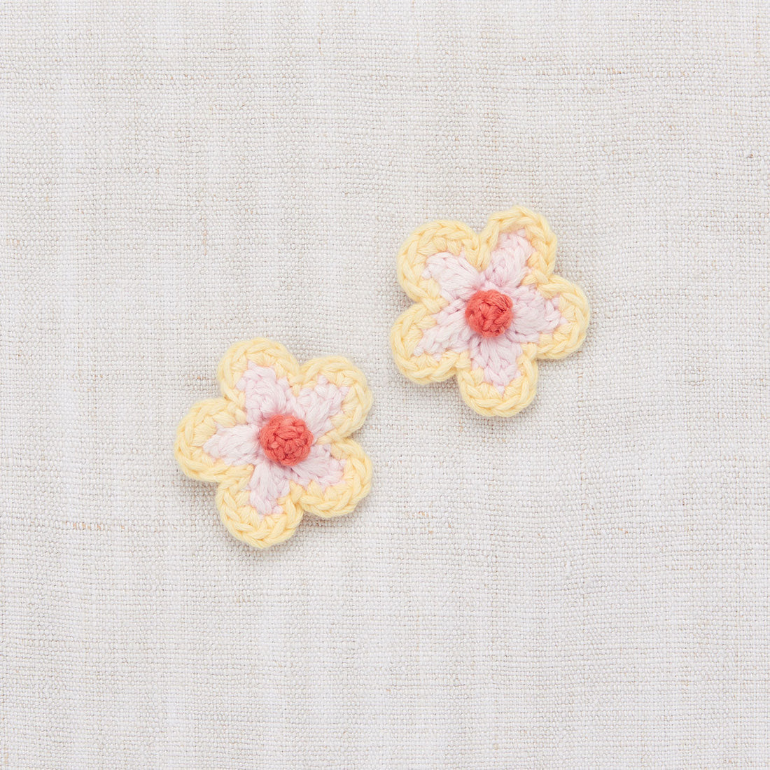 Misha and Puff accessories OS Misha and Puff English Rose Medium Flower Clip Set
