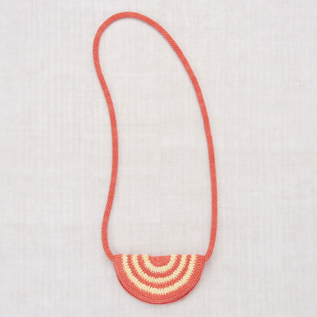 Misha and Puff accessories OS Misha and Puff Melon Crochet Half Moon Bag