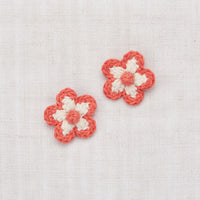 Misha and Puff accessories OS Misha and Puff Melon Medium Flower Clip Set