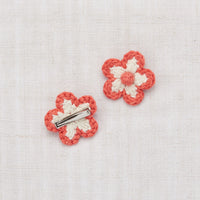 Misha and Puff accessories OS Misha and Puff Melon Medium Flower Clip Set