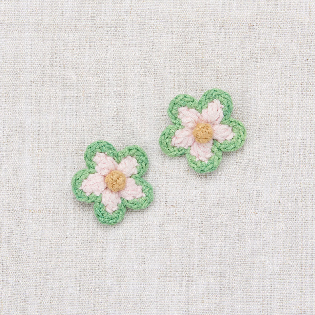 Misha and Puff accessories OS Misha and Puff Peapod Medium Flower Clip Set