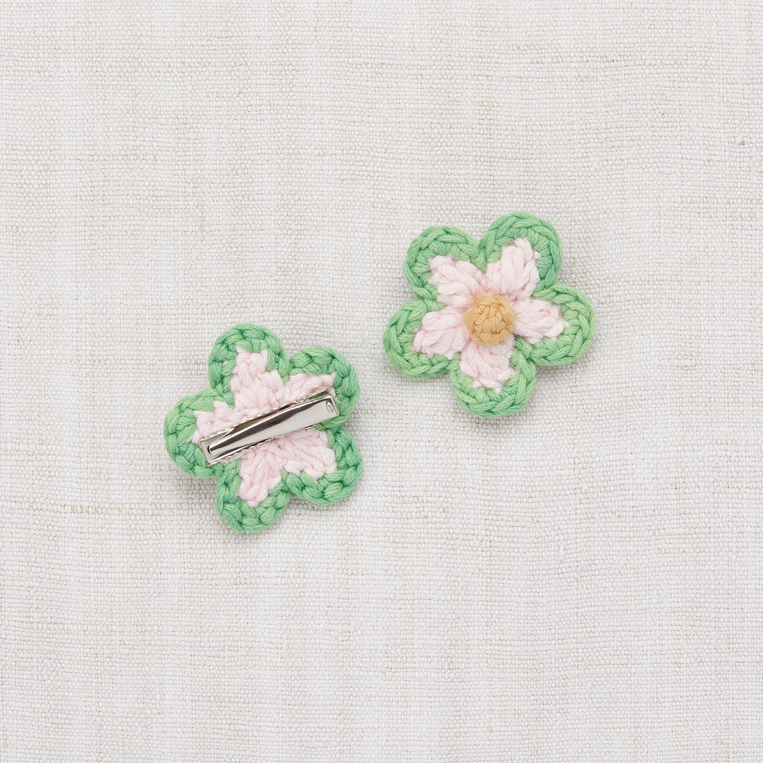 Misha and Puff accessories OS Misha and Puff Peapod Medium Flower Clip Set