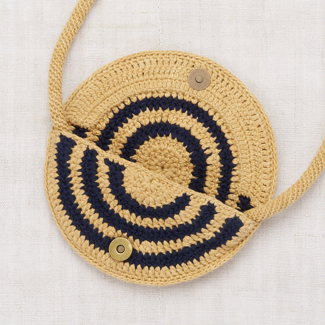 Misha and Puff accessories OS Misha and Puff Root Crochet Half Moon Bag