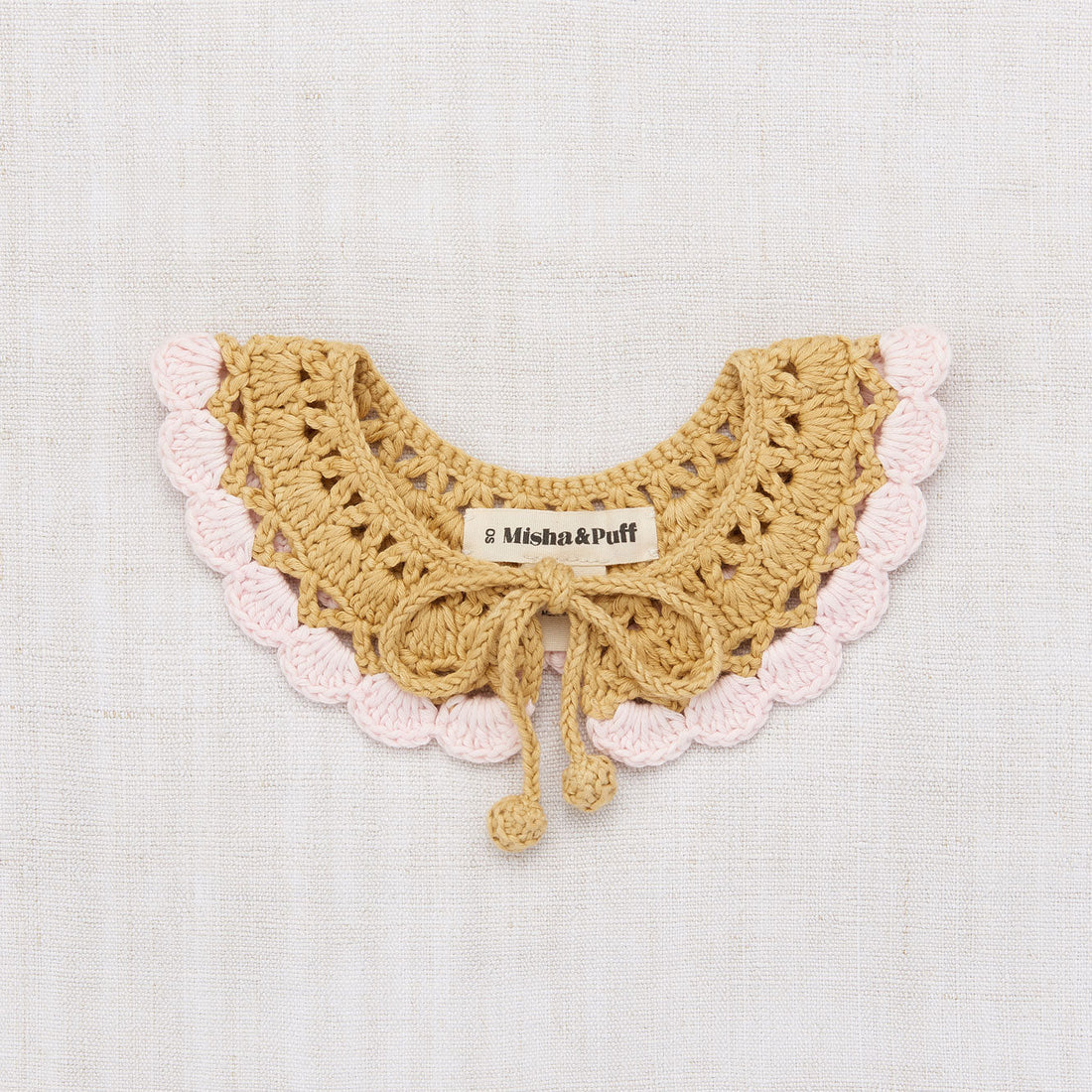 Misha and Puff accessories OS Misha and Puff Root Crochet Scallop Skating Collar