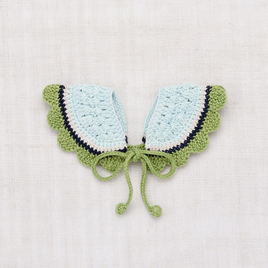 Misha and Puff accessories OS Misha and Puff Steel Blue Frances Collar