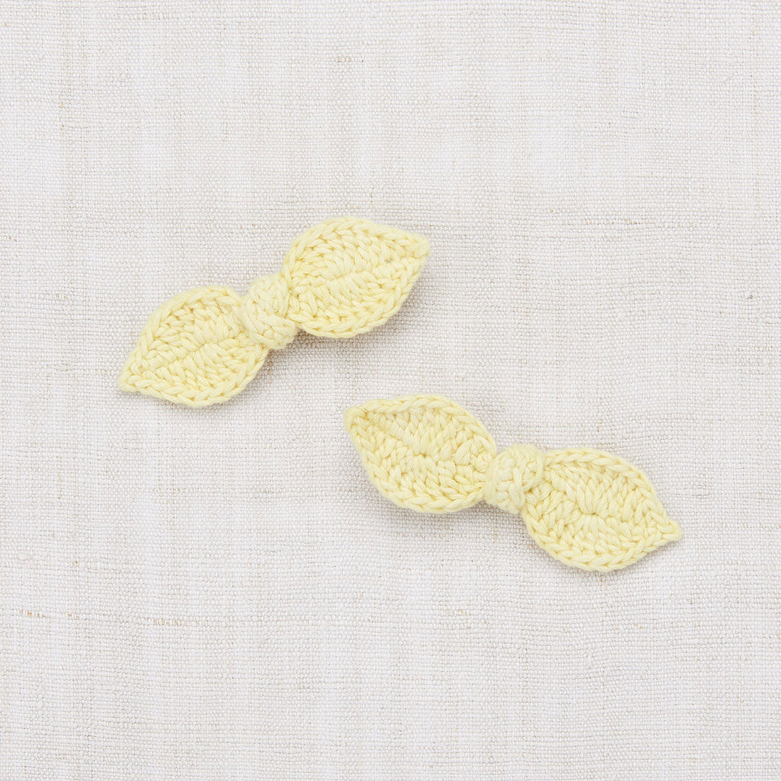 Misha and Puff accessories OS Misha and Puff Vintage Yellow Leaf Hair Clip Set