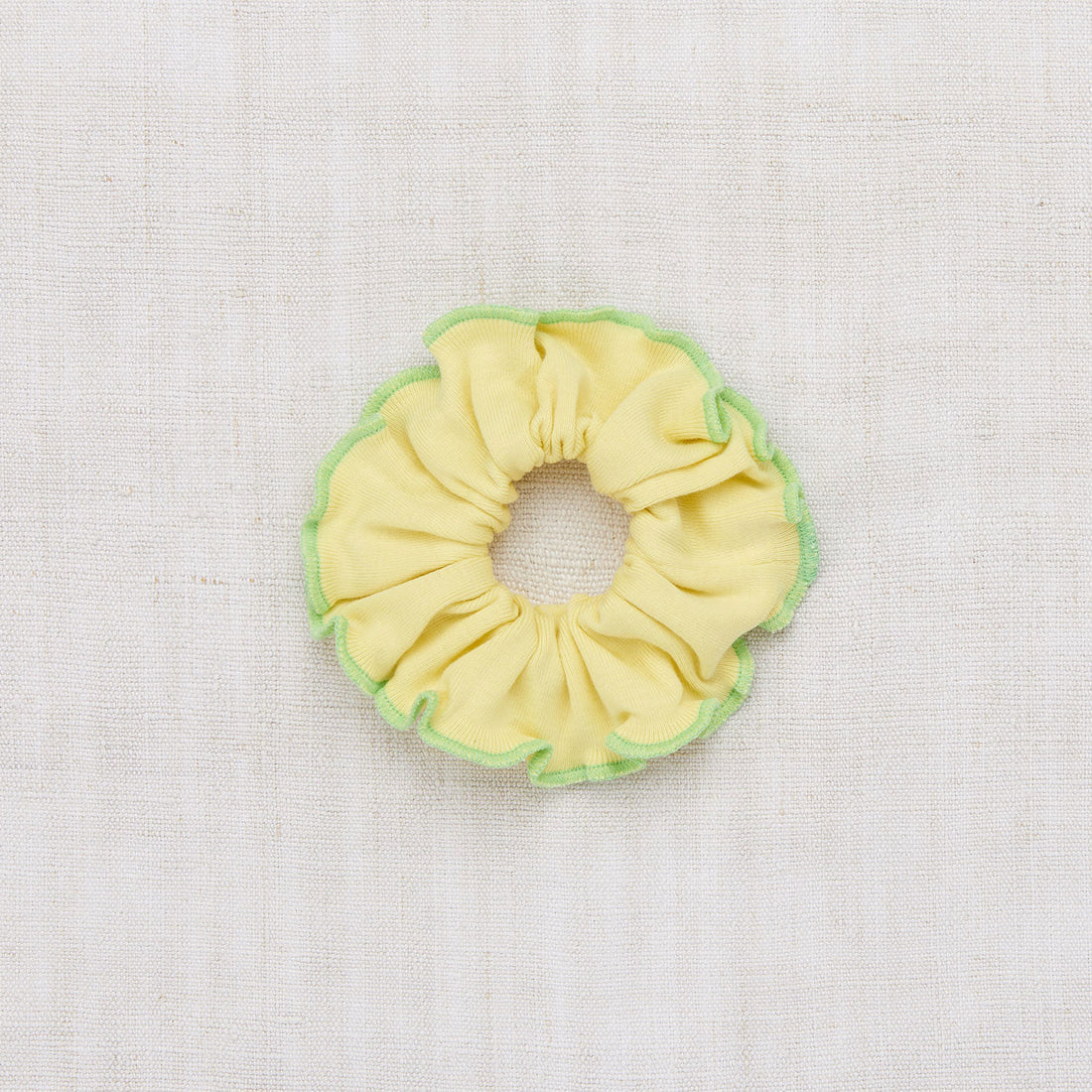 Misha and Puff accessories OS Misha and Puff Vintage Yellow Scrunchie