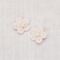 Misha and Puff accessories OS Misha and Puff Winter Cream Medium Flower Clip Set