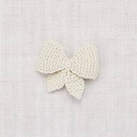 Misha and Puff accessories OS Misha and Puff Winter Cream Medium Puff Bow