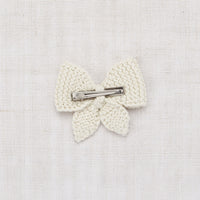 Misha and Puff accessories OS Misha and Puff Winter Cream Medium Puff Bow
