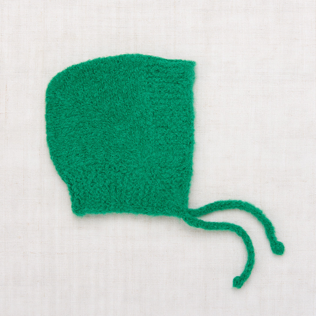 Misha and Puff Boucle Garter Bonnet - Emerald