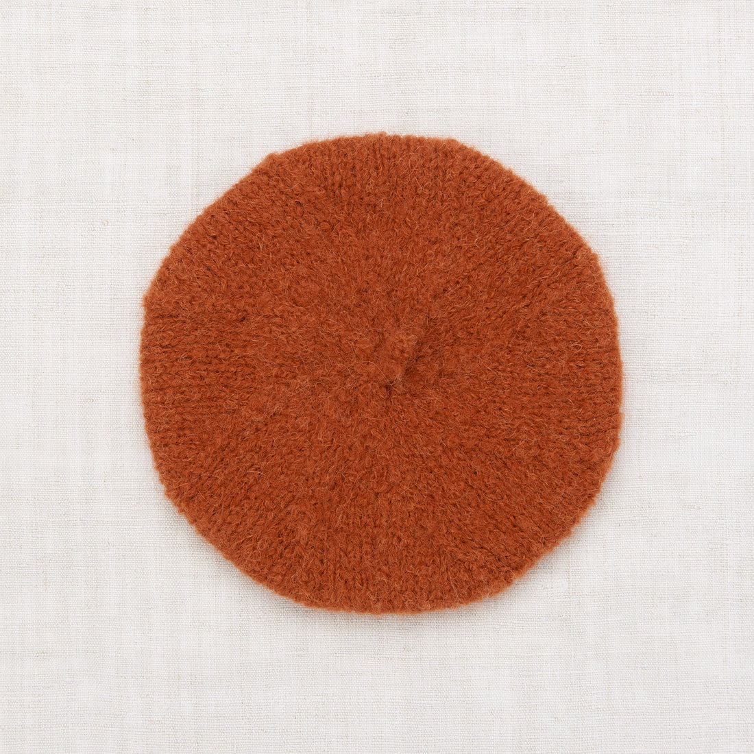 Misha and Puff Boucle Simple Beret - Henna