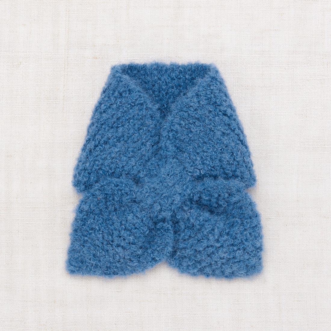 Misha and Puff Boucle Sledding Scarf - Dusk