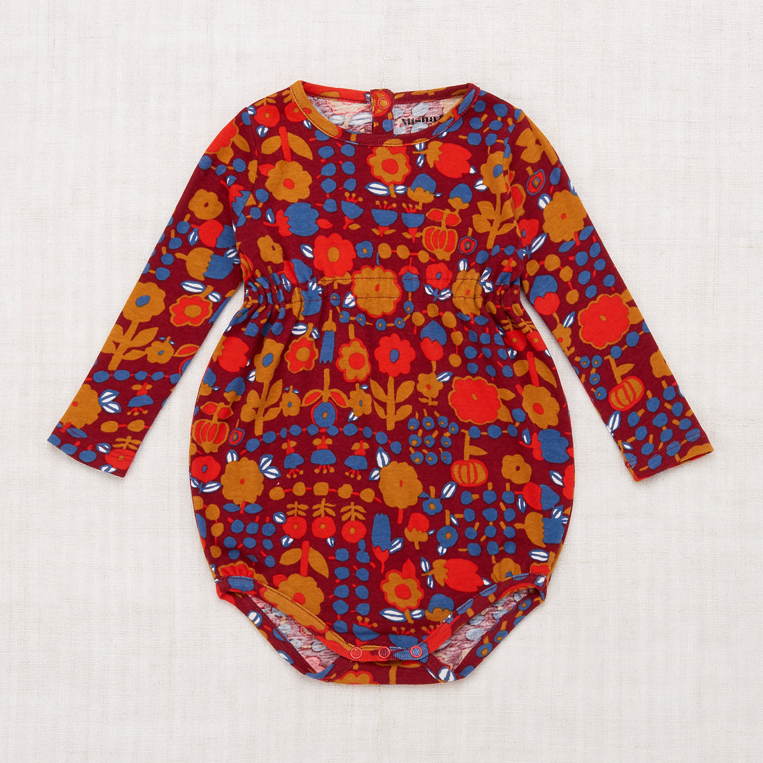 Misha and Puff Balloon Romper - Cranberry Playground