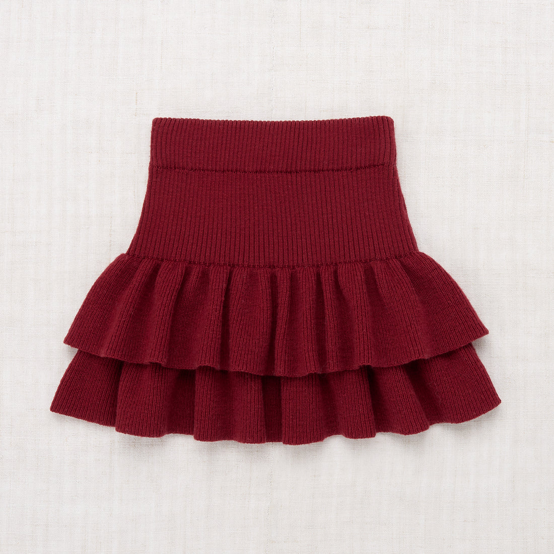 Misha and Puff Block Party Skirt - Cranberry