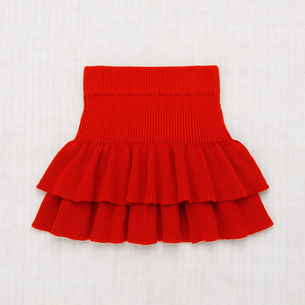 Misha and Puff Block Party Skirt - Red Flame
