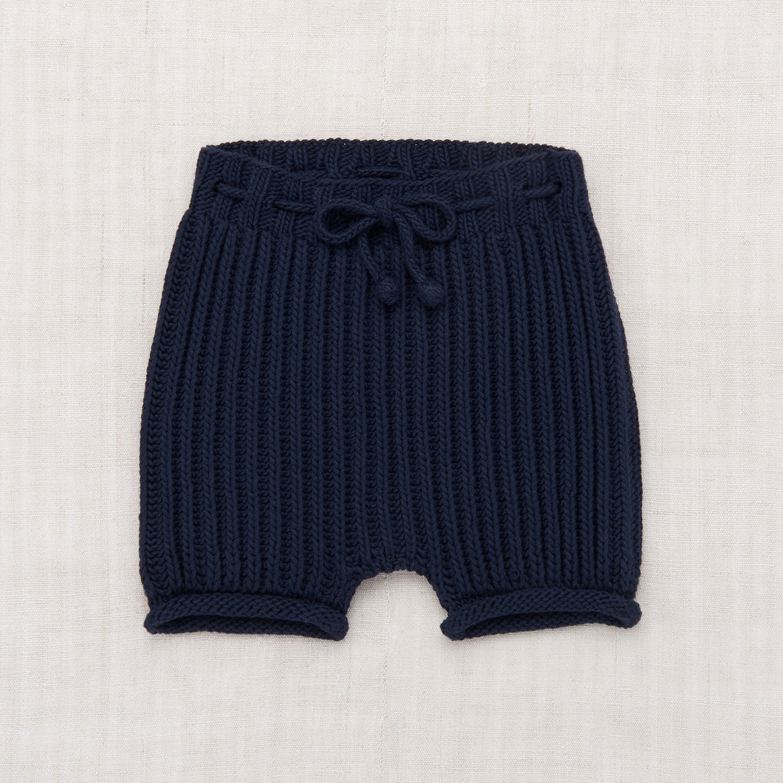 Misha and Puff bottoms Misha and Puff Maritime Blue Fisherman Rib Bloomers