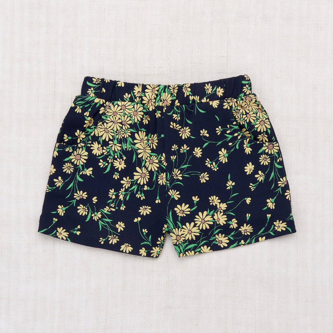 Misha and Puff bottoms Misha and Puff Maritime Blue Wild Daisy Cycling Shorts