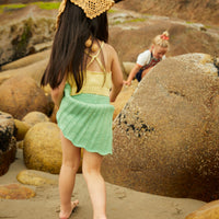 Misha and Puff bottoms Misha and Puff Peapod Chevron Skirt
