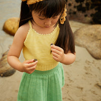 Misha and Puff bottoms Misha and Puff Peapod Chevron Skirt