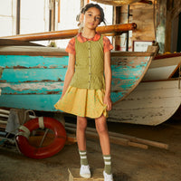 Misha and Puff bottoms Misha and Puff Root Wild Daisy Circle Skirt