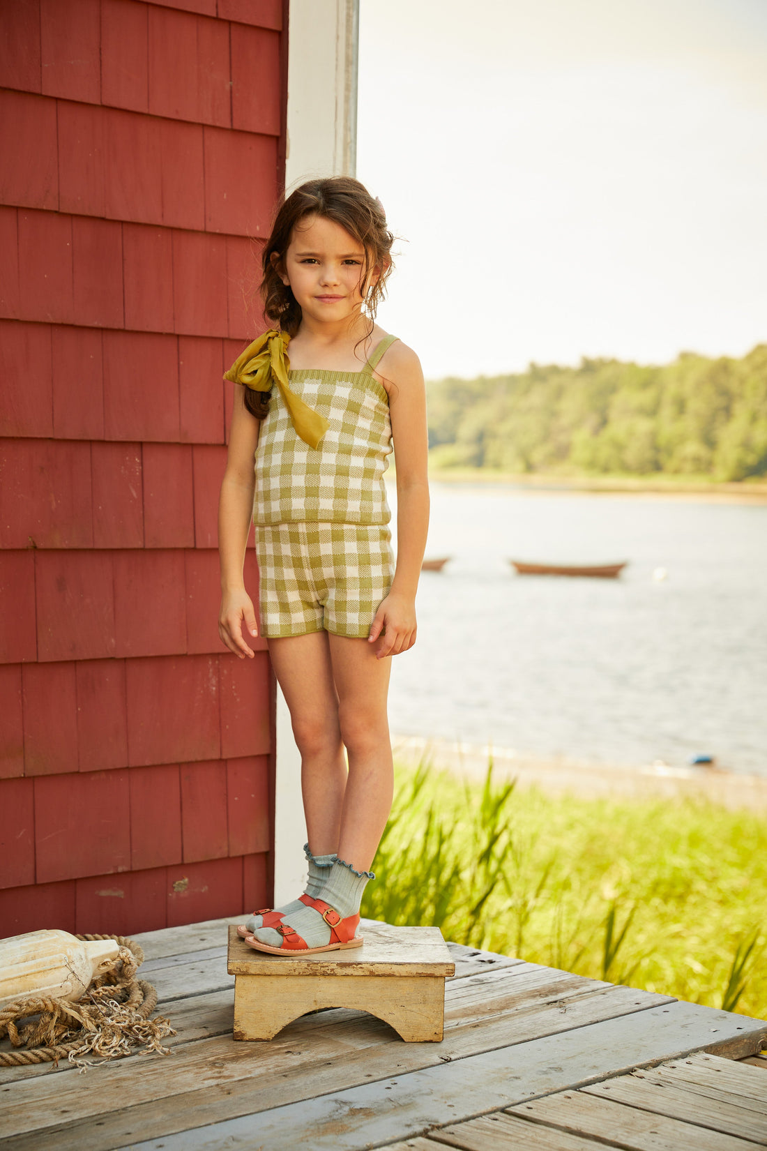 Misha and Puff bottoms Misha and Puff Willow Picnic Shorts