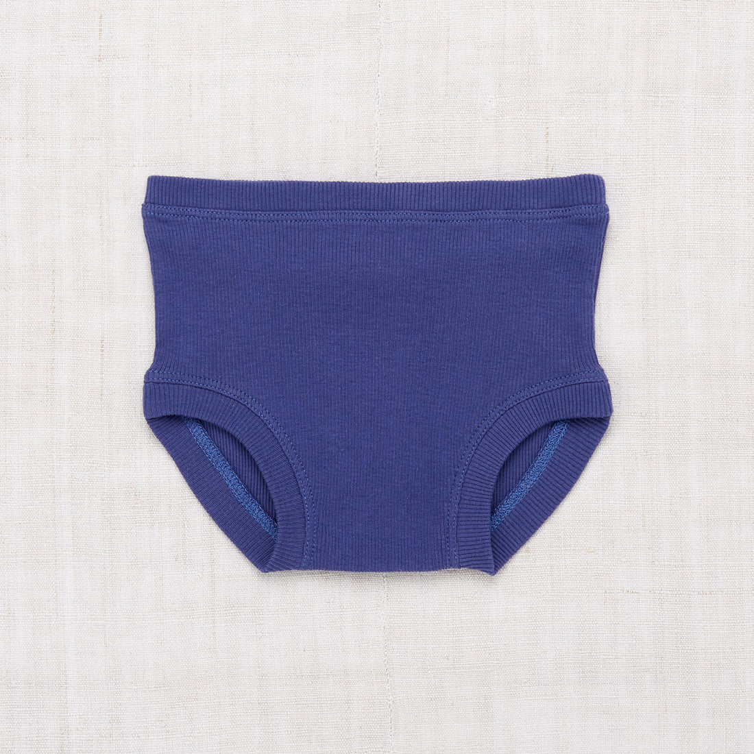 Misha and Puff Ribbed Brief - Blue Violet