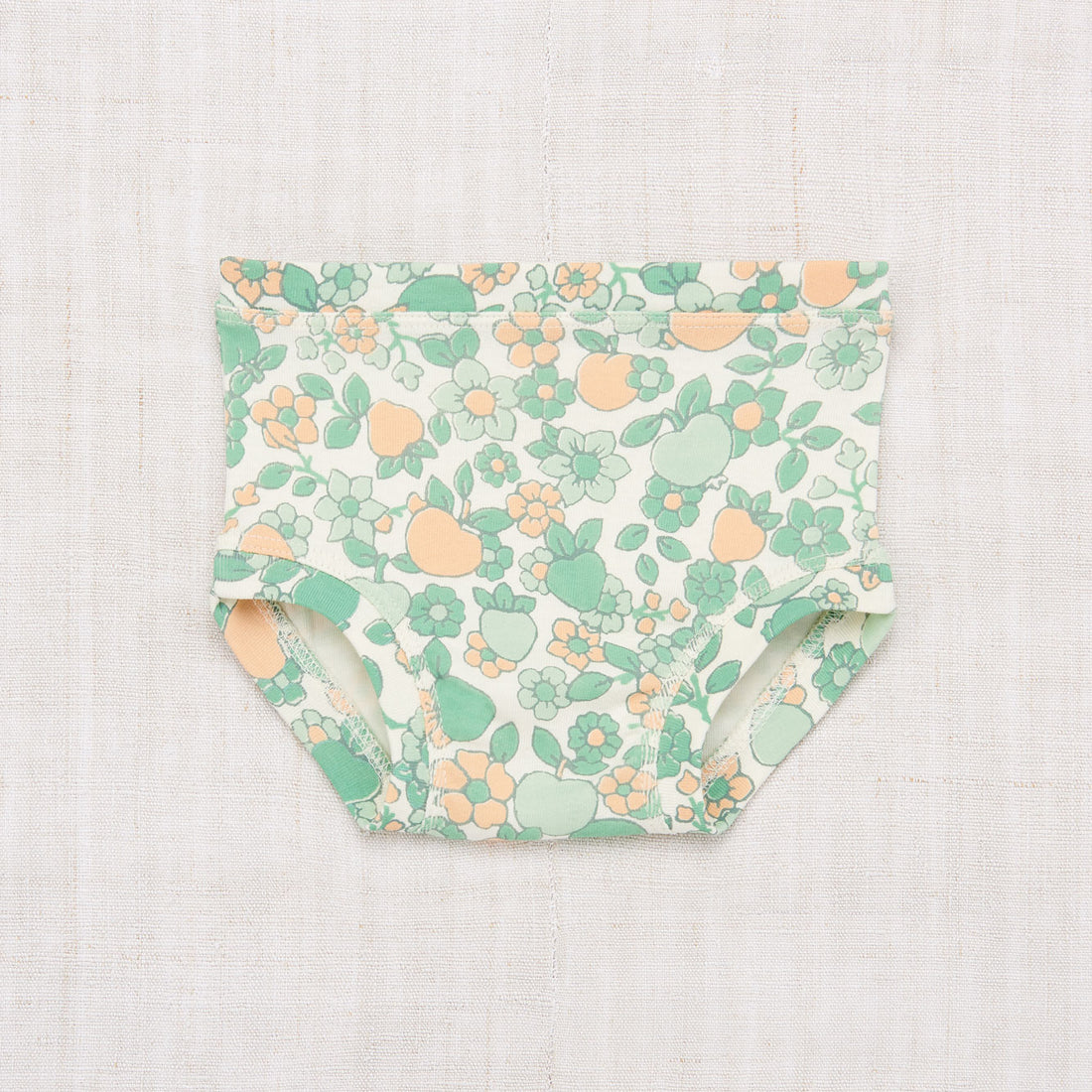Misha and Puff Mint Orchard Print Briefs