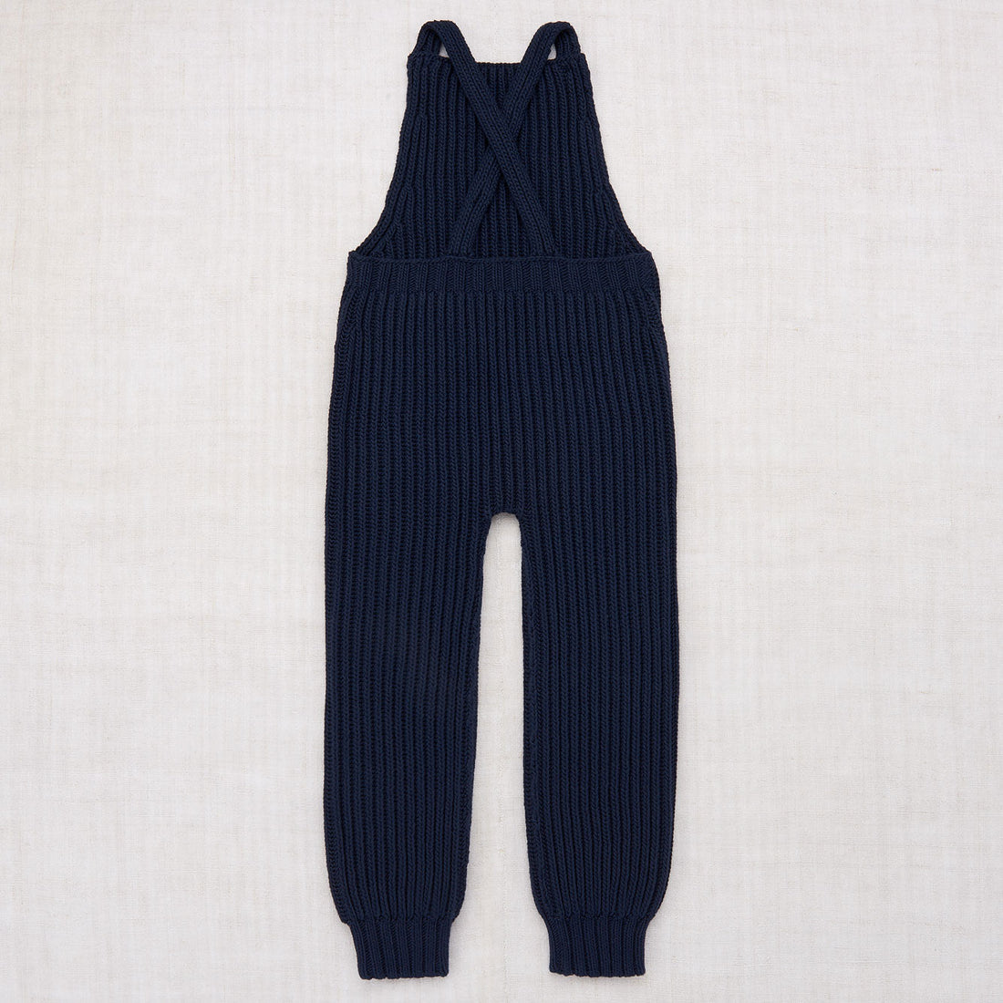 Misha and Puff dresses Misha and Puff Maritime Blue Fisherman Rib Overalls