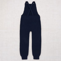 Misha and Puff dresses Misha and Puff Maritime Blue Fisherman Rib Overalls