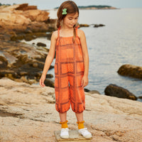 Misha and Puff dresses Misha and Puff Melon Patchwork Bandana Bucket Overalls