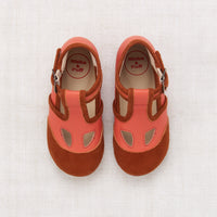 Misha and Puff Elmwood T-Strap Flats - Red Flame