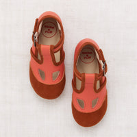 Misha and Puff Elmwood T-Strap Flats - Red Flame