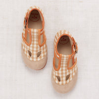 Misha and puff gingham Elmwood T-straps
