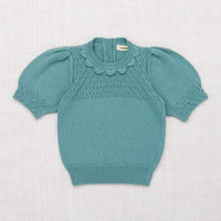 Misha and Puff Dusty Blue Eloise Pullover