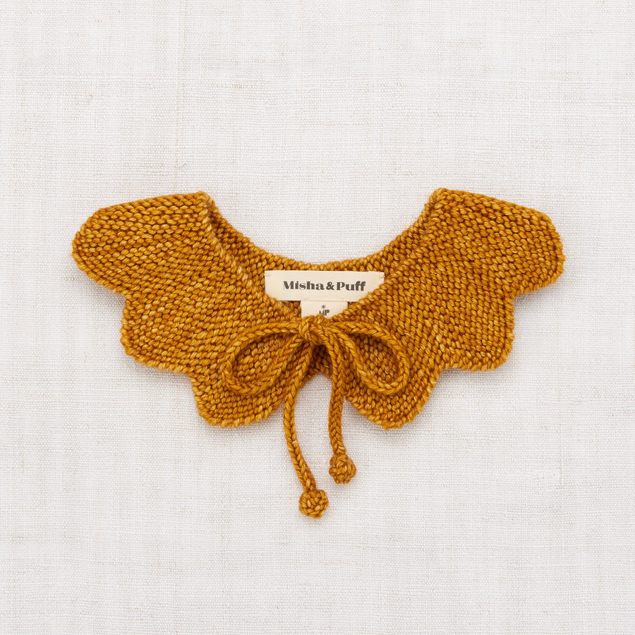 Misha and Puff Flower Collar - Marigold