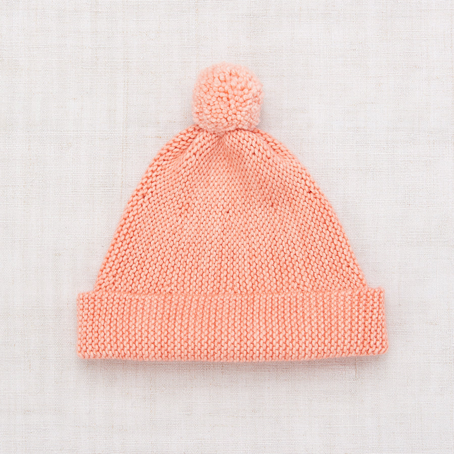 Misha and Puff Garter Hat - Grapefruit – Ladida