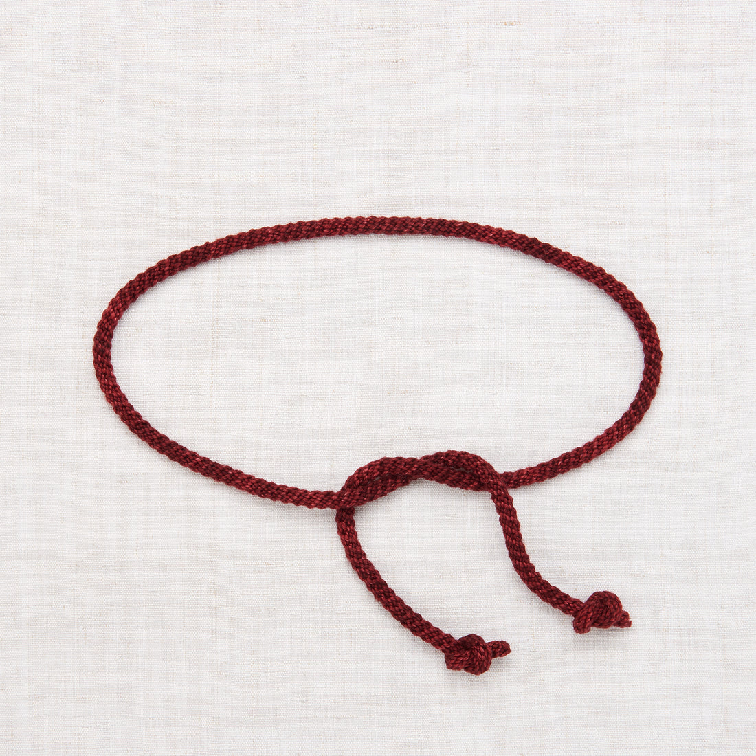 Misha and Puff Knot Belt - Cranberry